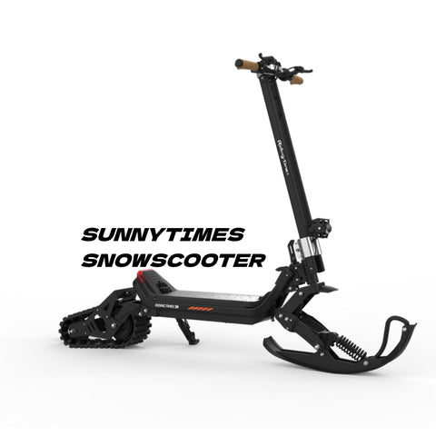 The First 3-in-1 E-scooter Electric Snowmobile Free Shipping